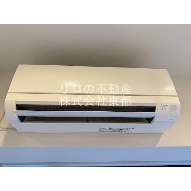 エアコン設置済みなので入居後すぐに使えて快適です！