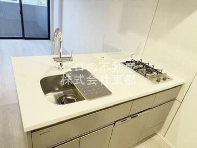 便利な2口ガスコンロ設置済！