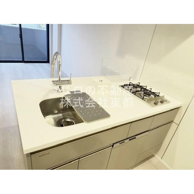 便利な2口ガスコンロ設置済！