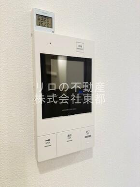 TVモニター付インターホンがあるので訪問者が一目でわかります