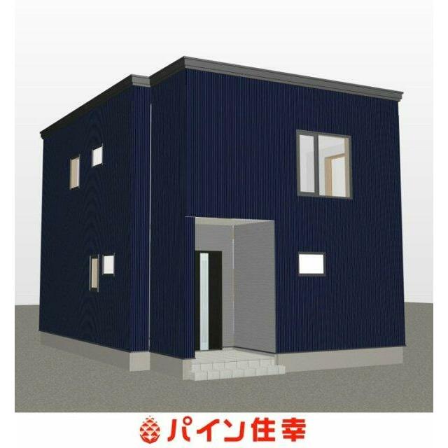 完成予想図の外観パースです