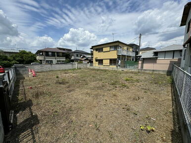 南西側より北東側・ゆとりの土地８０坪