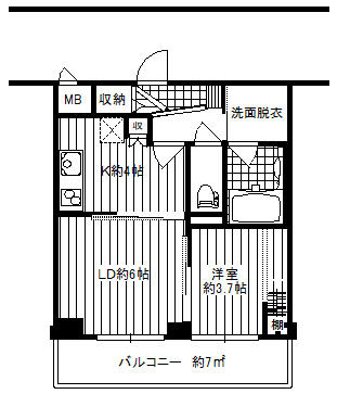 変更間取り図