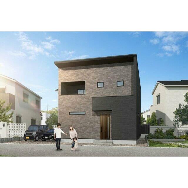 ※完成イメージ画像です。8月完成予定。資料やモデルハウスでのご内覧も可能です。