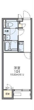 代表的な間取のため実際の間取とは異なる場合があります