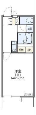 代表的な間取のため実際の間取とは異なる場合があります