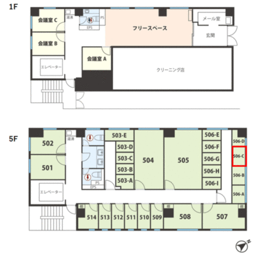 ５階フロア図面