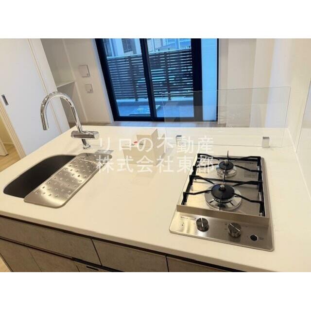 便利な2口ガスコンロ設置済！