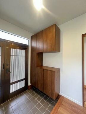 シューズボックス付き玄関