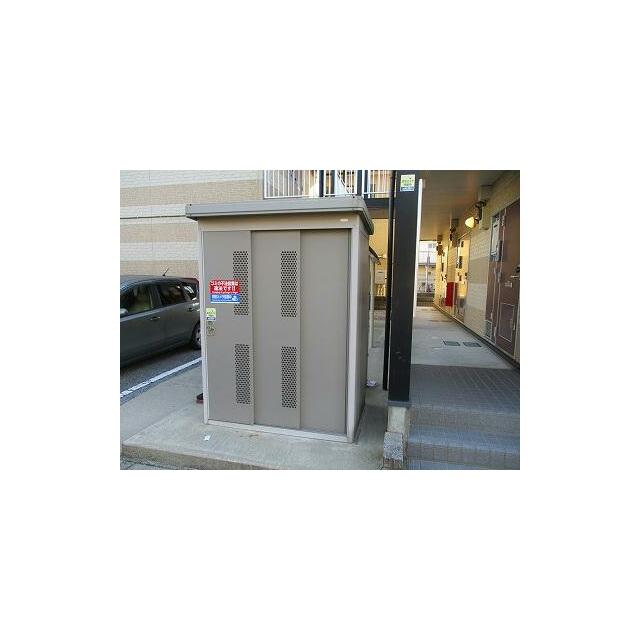 入居者様専用ゴミ庫です。