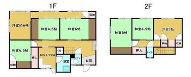 間取図（現況優先とします）