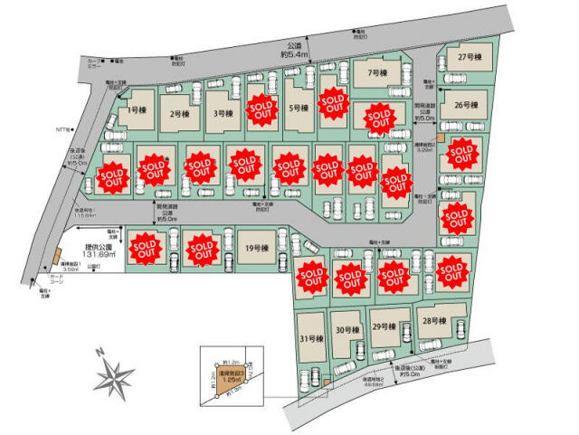 市川市 大野町３丁目 (市川大野駅) 2階建 3LDK