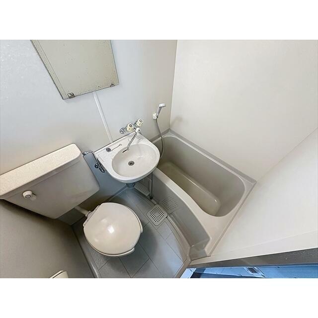 お手入れ簡単な３点ユニット