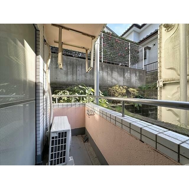 洗濯の外干しもできます