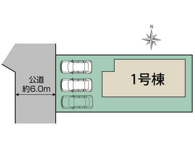 名古屋市港区明正2丁目1棟 区画図