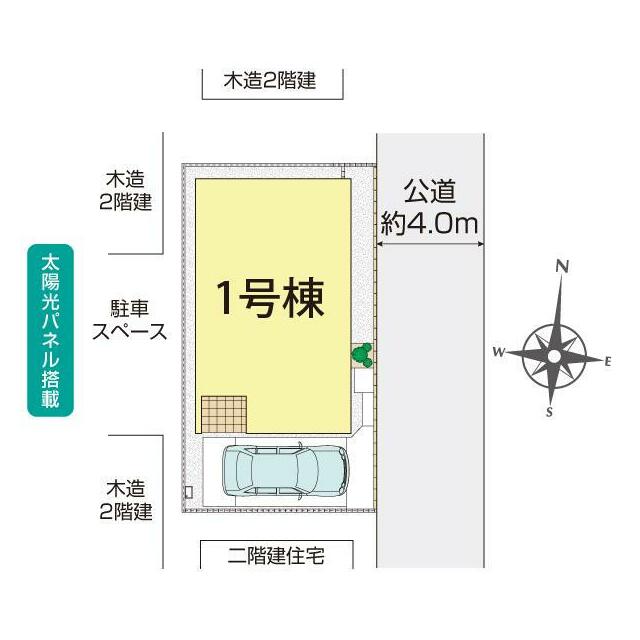 春日部市備後西2丁目2期1棟 区画図