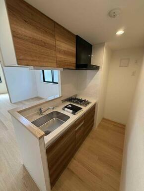 便利な2口ガスコンロ設置済！