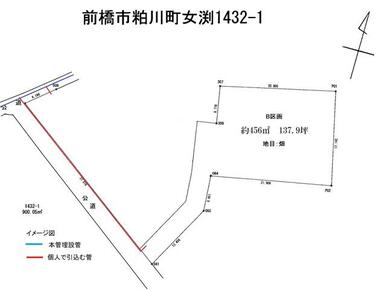 Ｂ区画の地形