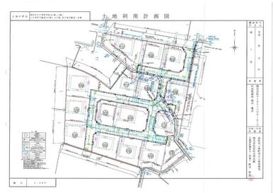 土地利用計画図【ルーツガーデン十川】