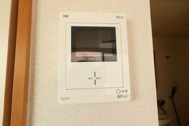 モニター付きインターホンです。