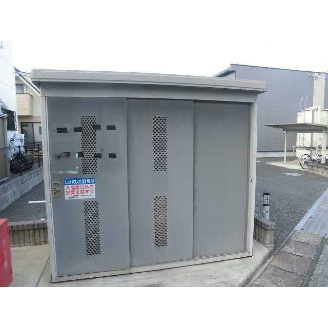 入居者様専用ゴミ庫です。