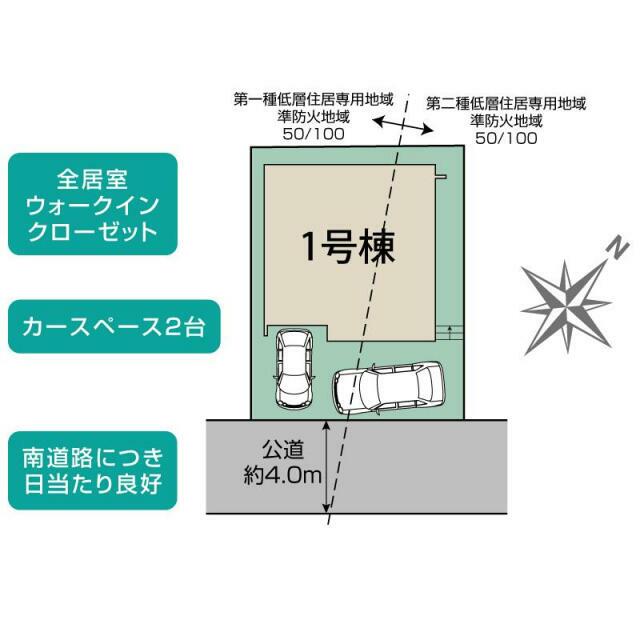 相模原市中央区並木4丁目1棟 区画図