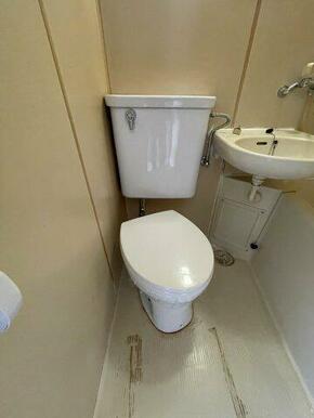 水回りがまとまっており、掃除のしやすいトイレです！
