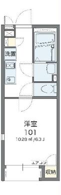 代表的な間取のため実際の間取とは異なる場合があります