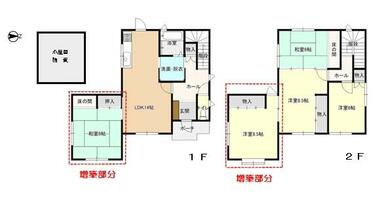 ５ＬＤＫ、小屋型物置あり