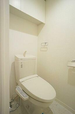 トイレは温水洗浄便座でございます