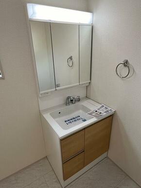 洗顔や歯磨きなど毎日使う洗面所だから要チェック！（7号棟）