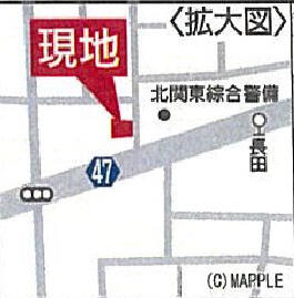 現地案内図・拡大