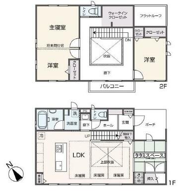 掲載の間取り図は設計図書を基に描き起こしたもので実際とは多少異なる場合があります。