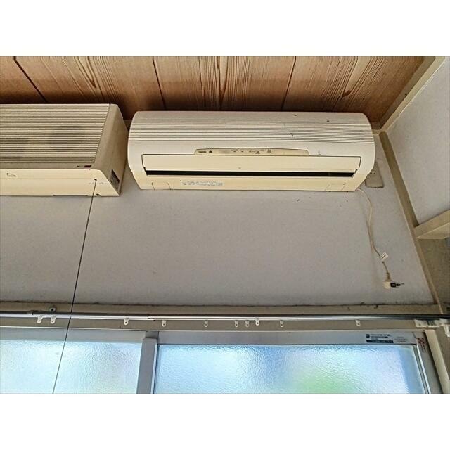 エアコン付きでいつでも快適