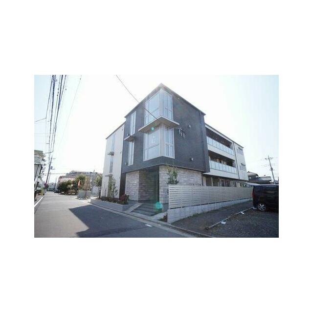 積水ハウス施工　重量鉄骨造３階建てマンションの「シャーメゾン」です