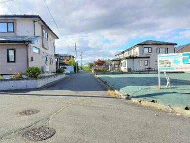 前面道路の様子