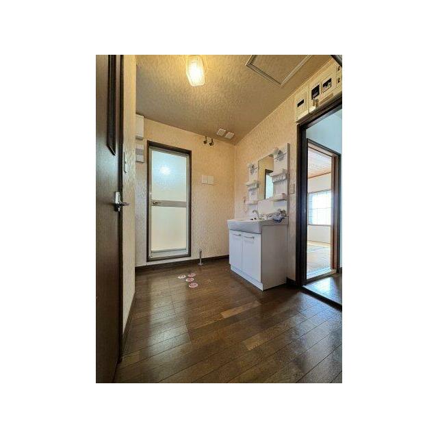 回遊動線の脱衣所です。