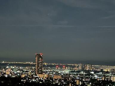 神戸の夜景が一望