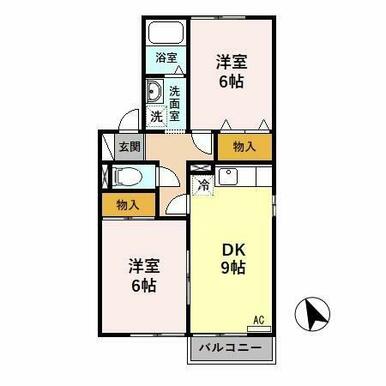 間取りは反転の場合がございます