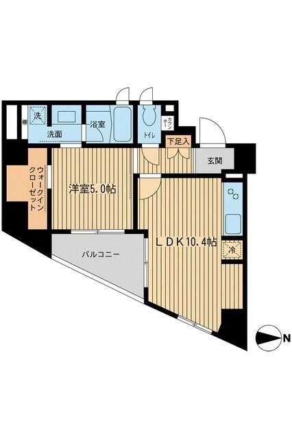 川口市 幸町2丁目 (川口駅) 12階 1LDK 川口市の貸マンションの