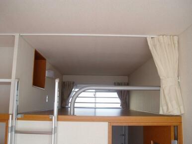 ロフトも広々！