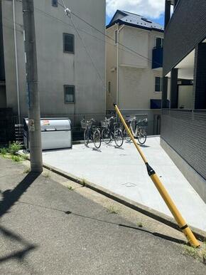敷地内ごみ置き場・駐輪スペース