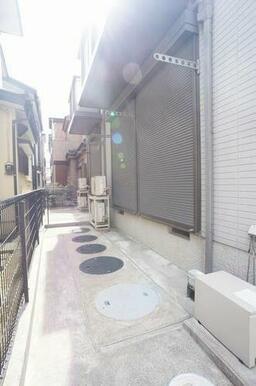 ベランダの様子です