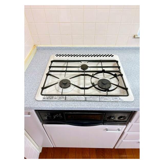 「キッチン」コンロを新品に交換しました