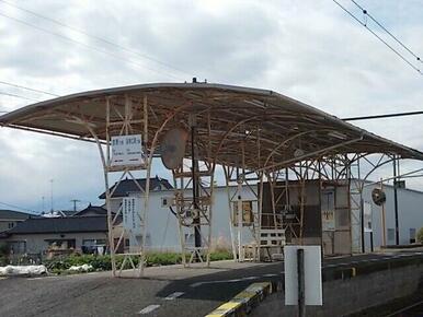 岳南鉄道　須津駅まで200m