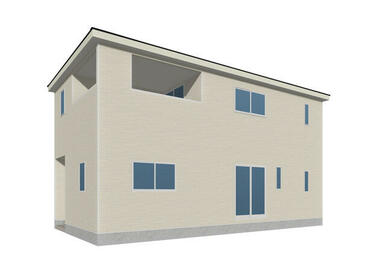 １号棟　完成予想図（外観）