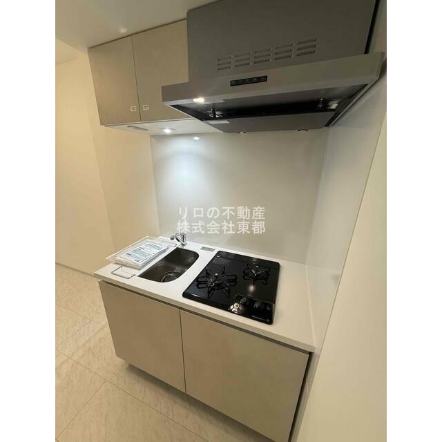 便利な2口ガスコンロ設置済！