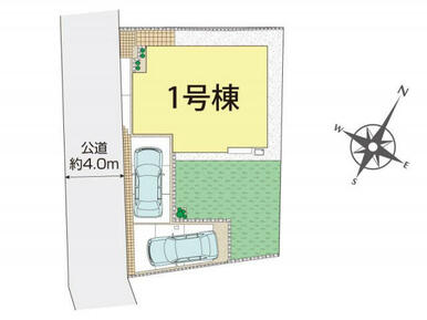 横浜市旭区東希望が丘2期1棟　区画図