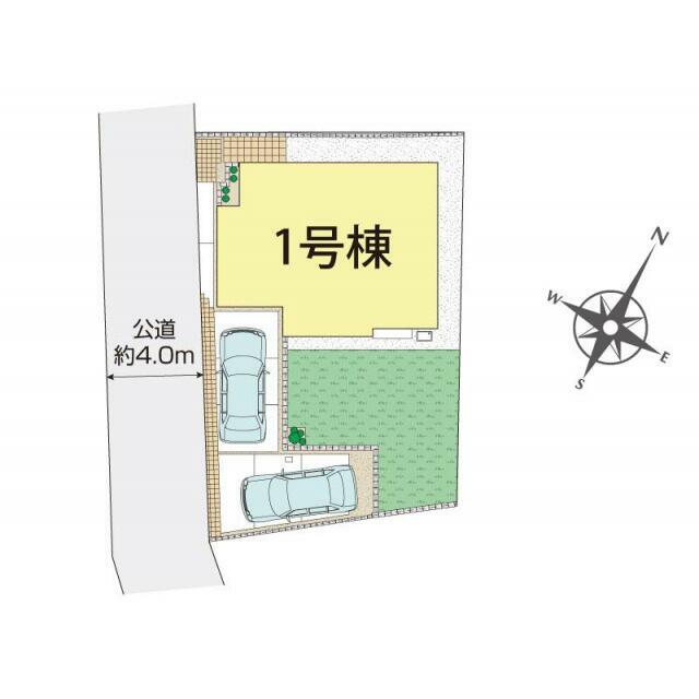 横浜市旭区東希望が丘2期1棟　区画図