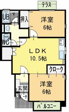 専用庭が広いのが特徴です♪